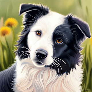 The Border Collie is a highly intelligent and active breed of dog that was originally bred for herding livestock in the border regions between England and Scotland.