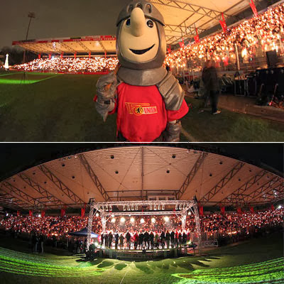 Weihnachtssingen im Union-Stadion, Berlin