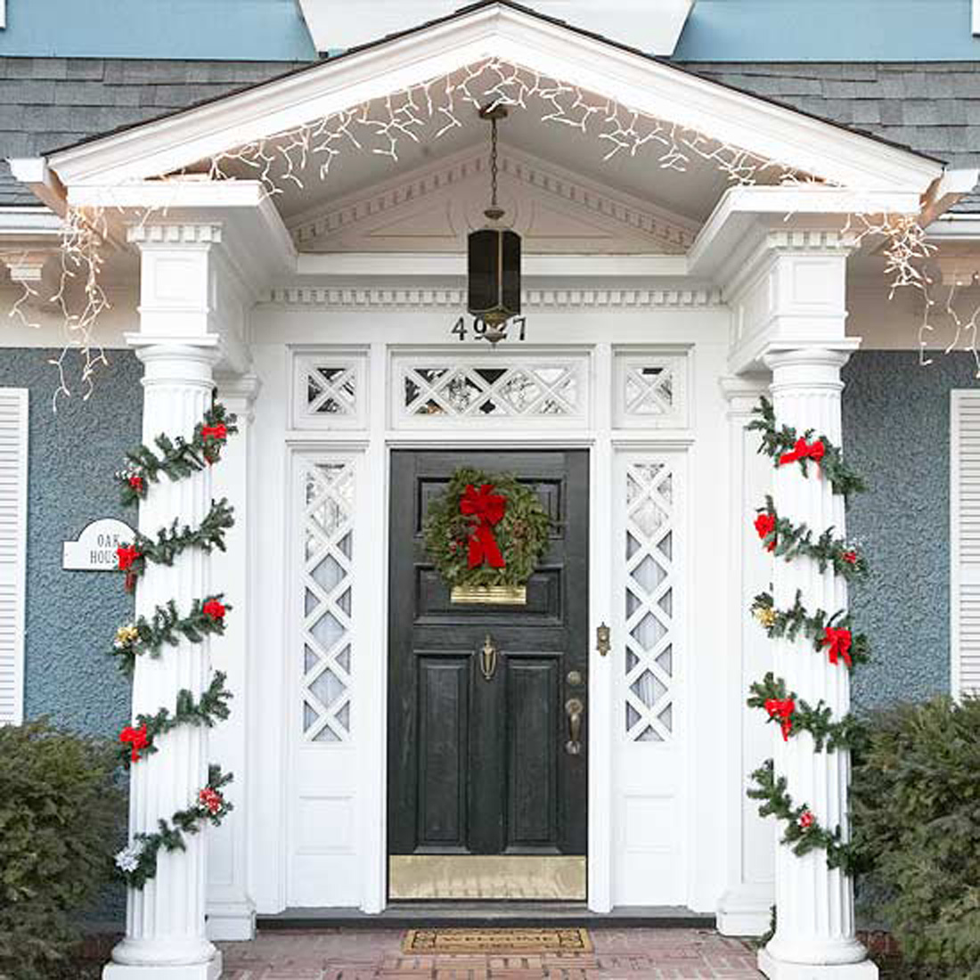 Life and Love Front  Door  Holiday  Decor 