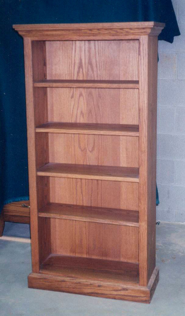 Oak Bookcase Plans PDF Woodworking