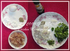 Chicken Manchurian Ingredients