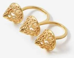 Isharya's Filigree Spoke Triple Ring