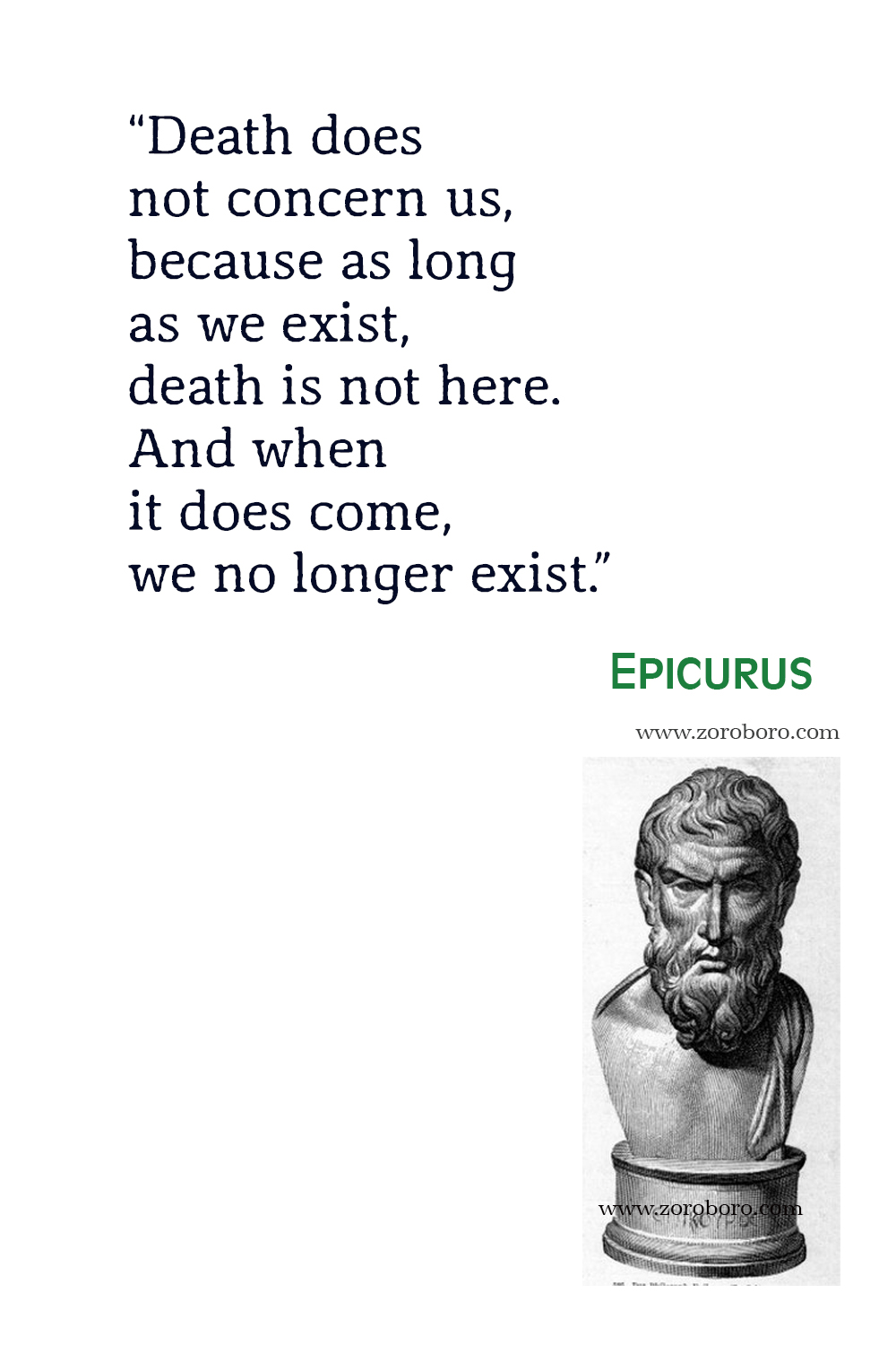 Epicurus Quotes. Epicurus Philosophy, Epicurus Books Quotes, Epicurus Art, Wisdom, Happiness, Friendship, & Virtue Quotes. Epicurus