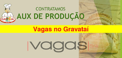 Fábrica abre vagas para Auxiliar de Produção em Gravataí