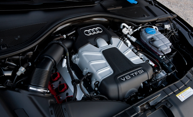 2017 Audi A6 Interior engine