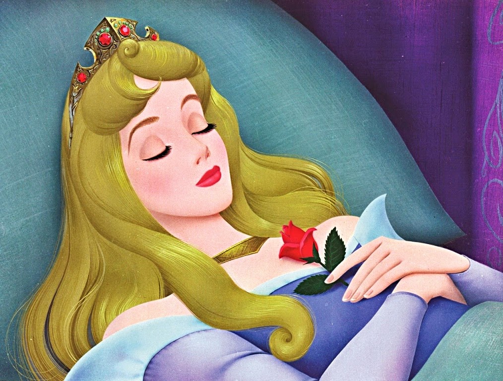 Desenhos para Colorir da Bela Adormecida – Imagens para Imprimir e Pintar