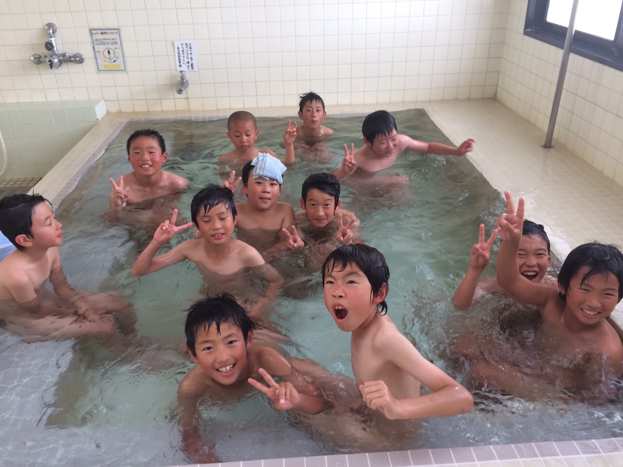 ヴィッセル神戸 サッカースクールブログ Vissel Camp レポート 1日目 入浴 夕食