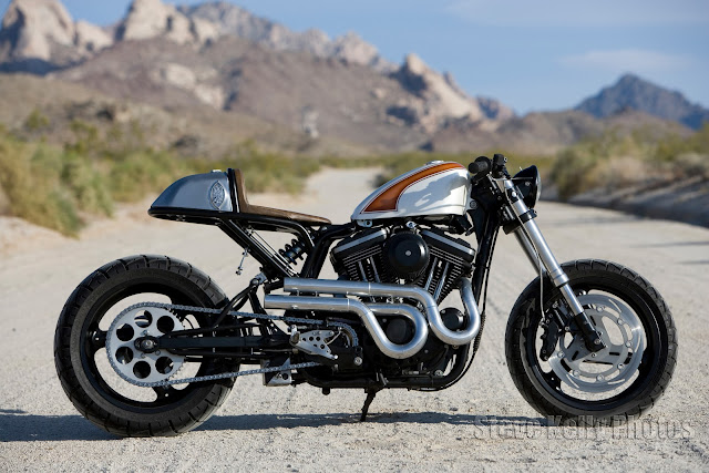 Harley Davidson Sportster Cafe Racer Mulato