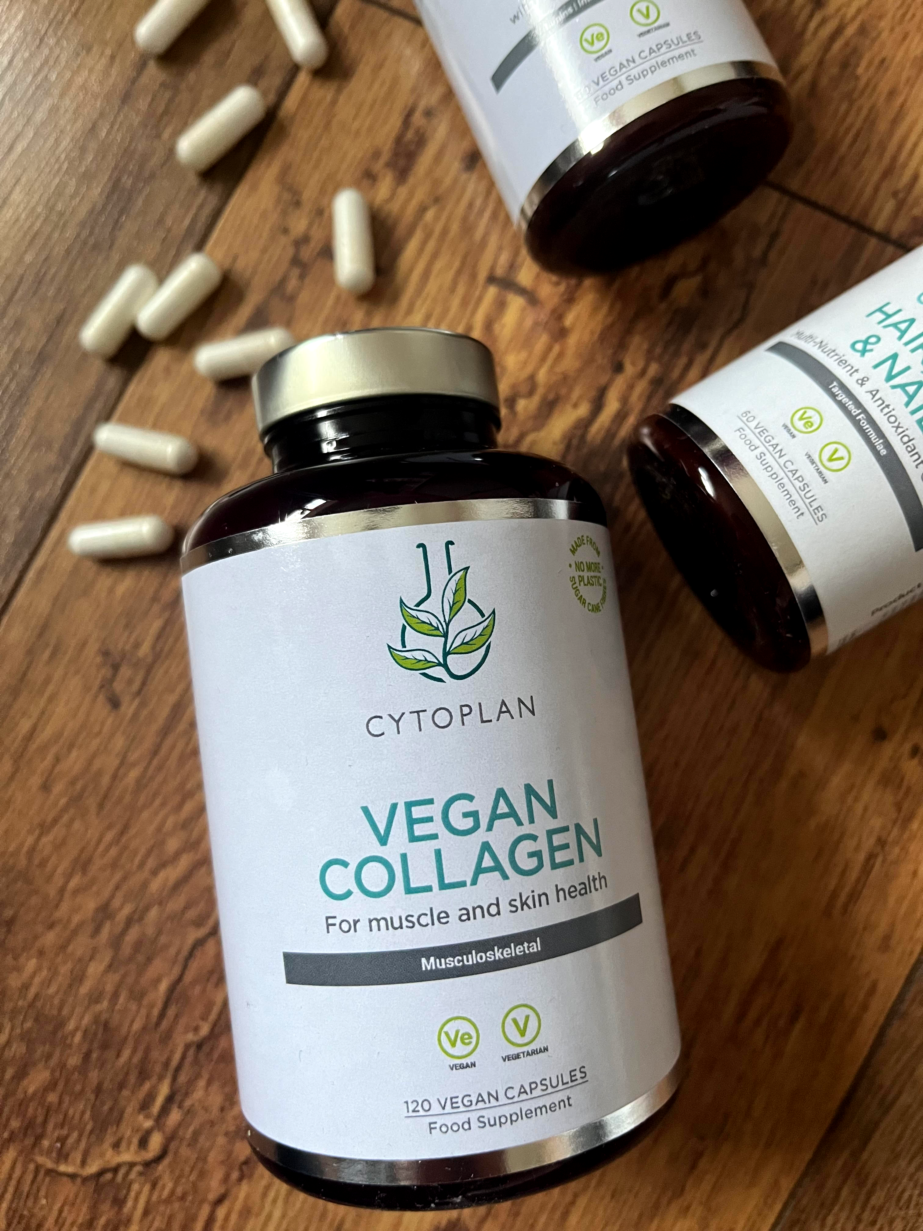 Cytoplan Vegan Supplements | Hair, Skin & Nails, Vitamin C and Vegan Collagen review