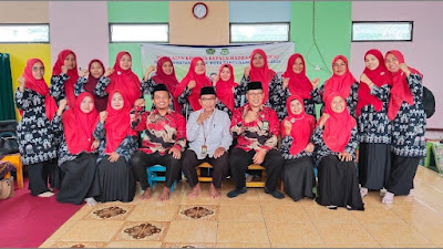 Penilaian Kinerja Kepala Madrasah (PKKM) Kepala RA Ramadhani dan Guru Tahun 2024 diadakan di RA Al- Hikmah Benda Tangerang