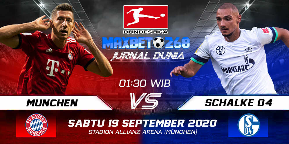 Prediksi Bayern Munchen Vs Schalke 04 19 September 2020 Pukul 01.30 WIB