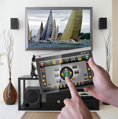 TouchSquid Universal Remote Control or Tablet Computer