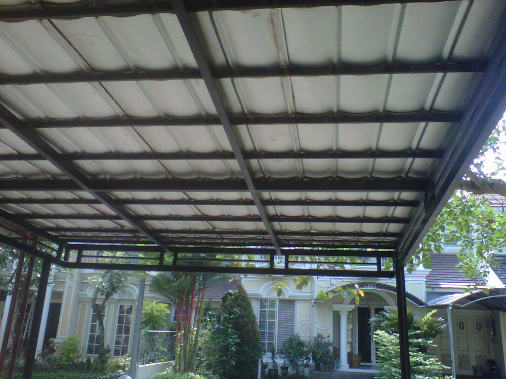 canopy carport kanopi BINA KARYA FOTO GAMBAR CANOPY 