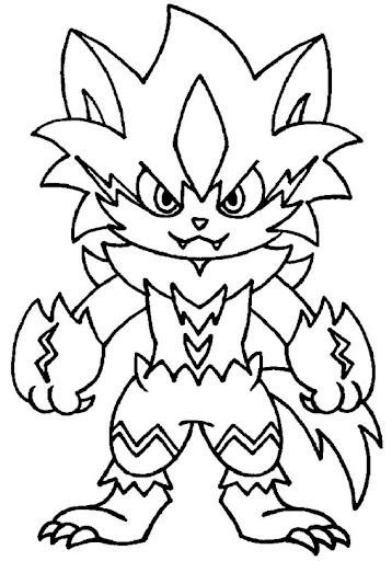 Best pokemon xeraura coloring pages