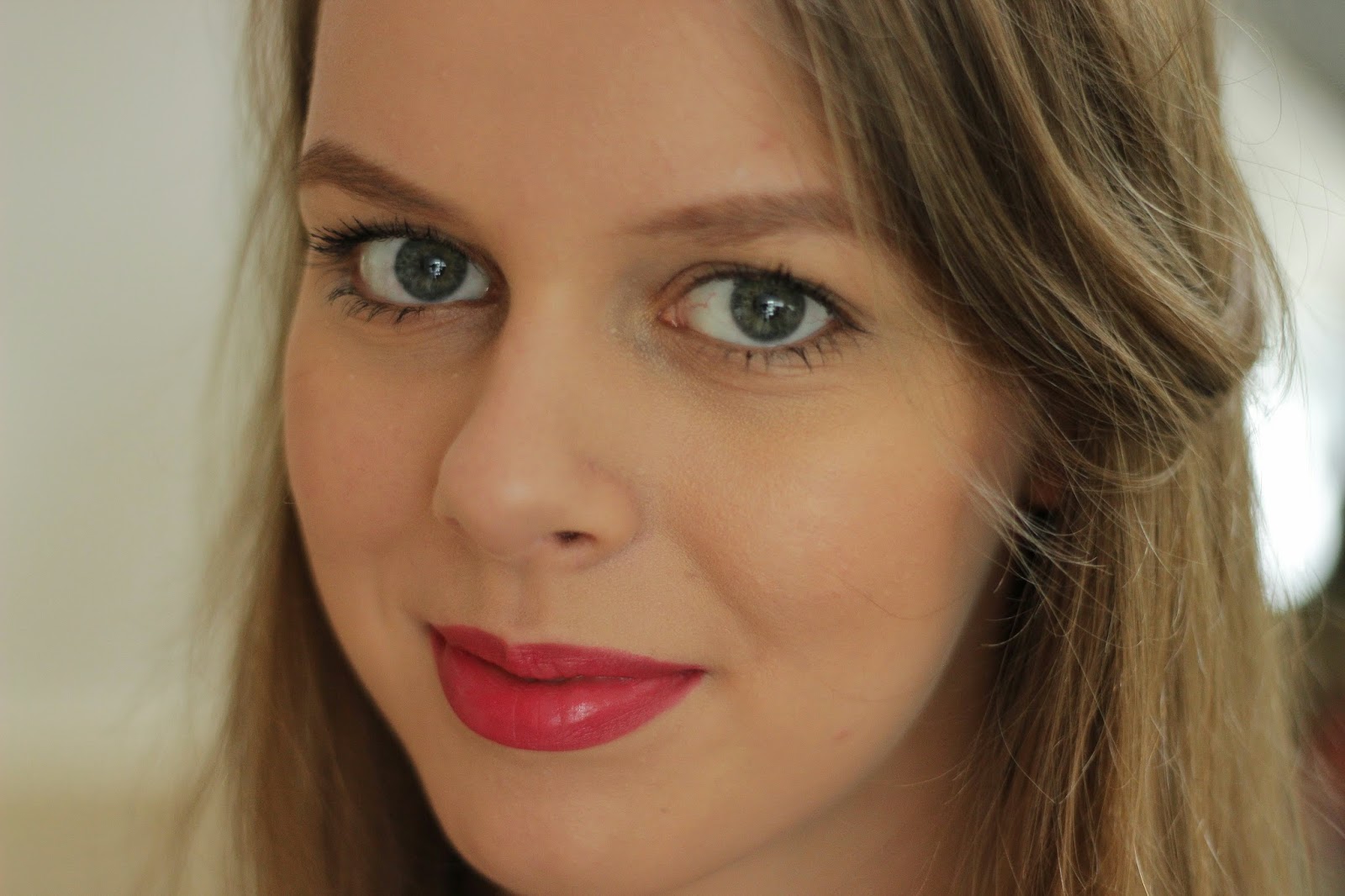review ELF moisturizing lipstick rosy-go-round