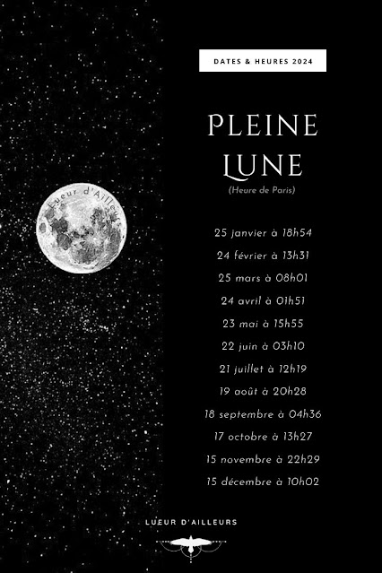 calendrier pleines lunes 2024