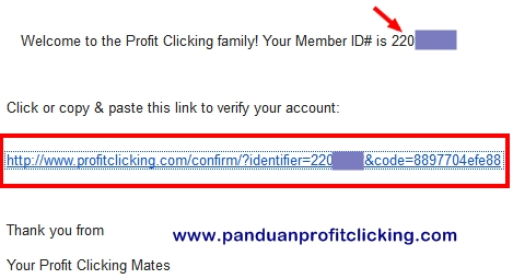 Cara Daftar Profit clicking