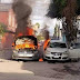 Incendian al menos dos vehículos en El Cegor en Ecatepec