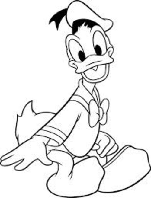 Download Free Donald Duck Coloring Pages For Kids >> Disney ...