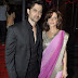 Hrithik and Sussanne Roshan at Laila Khan's Wedding Reception