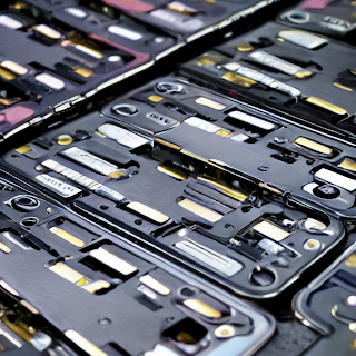 In which country are the storage parts of an iPhone 6s manufactured