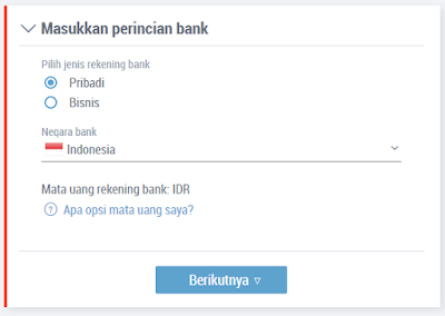 Cara Menambahkan Bank Ke Payoneer 4