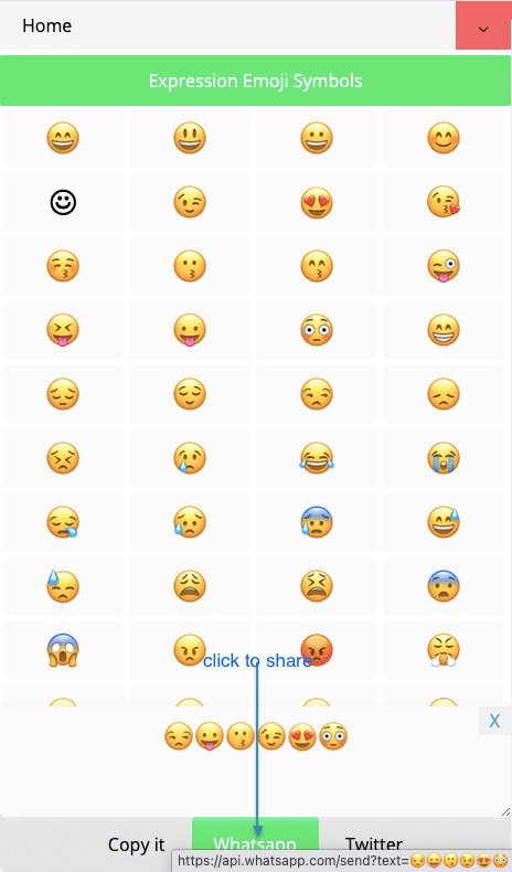 How to Share 👩‍💻 Emoji Symbols On Whatsapp?