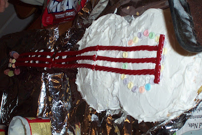 Guitar Cake for "music" themed birthday