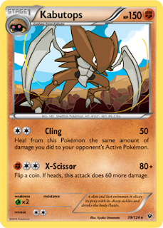 Kabutops Fates Collide Pokemon Card