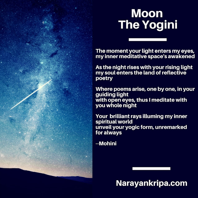 Text Image for April Poetry Month Day 2 Poem: Moon -- The Yogini