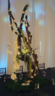 Tall Driftwood centerpiece