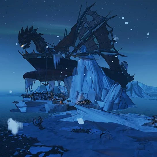 Dragon Ship Wallpaper Engine