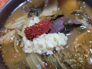 대덕식당, 선지국밥