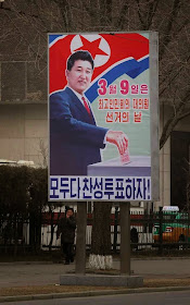 Nas eleições da Coreia do Norte: ou sim ou "inexiste"