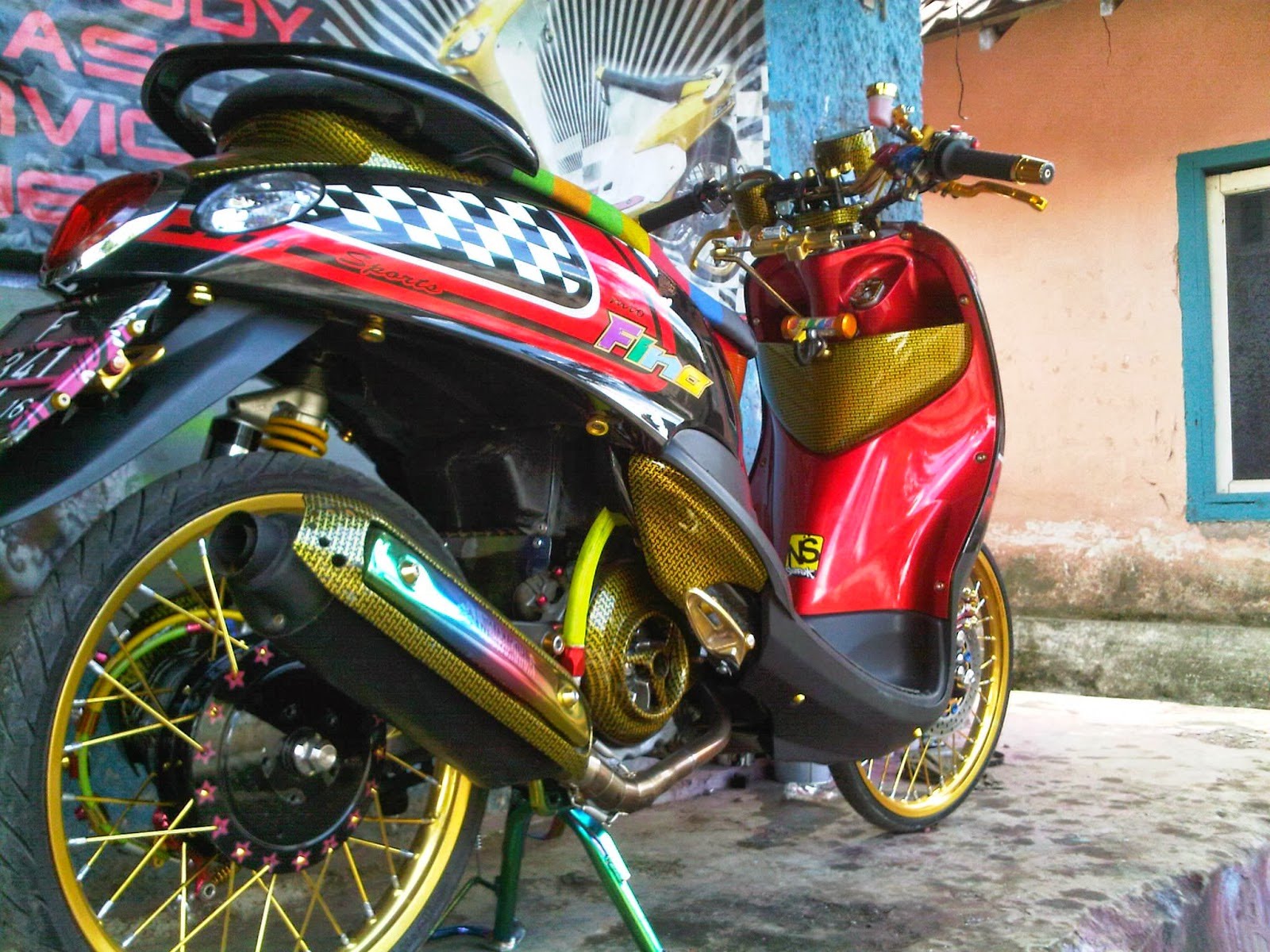 Modifikasi Motor Yamaha Mio Fino Terbaru Modif Kontes Kumpulan