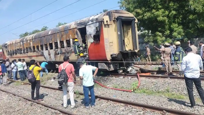 Fire in Madurai-Punalur Express, 9 killed, 20 injured, passengers were carrying cylinders illegally