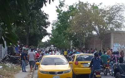 Asesinado hoy en el barrio La Loma de Riohacha