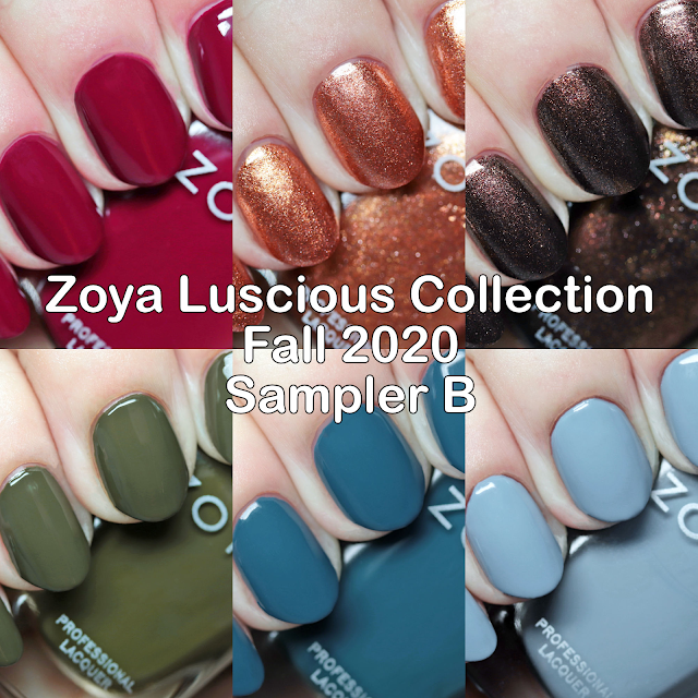 Zoya Luscious Collection Fall 2020 Sampler B