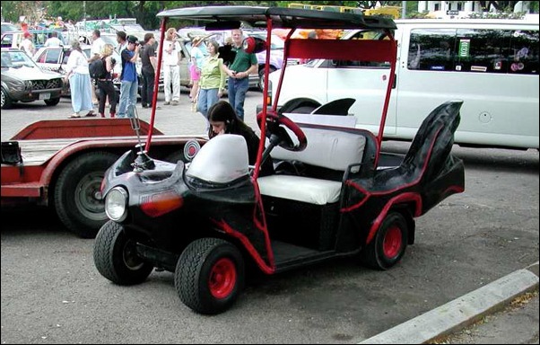 Batman Tumbler Golf Cart