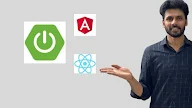 Full Stack Development Using Spring Boot Angular and React