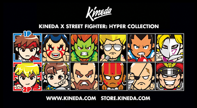Kineda x Street Fighter: Hyper Collection T-Shirt Line