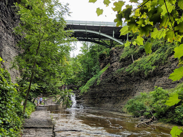 Водоспади Каскаділла. Штат Нью-Йорк (Cascadilla Falls, NY)