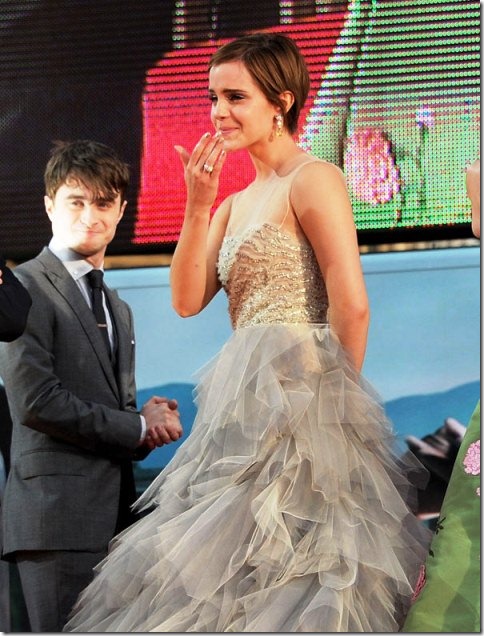 Emoción en el estreno de la última película de Harry Potter