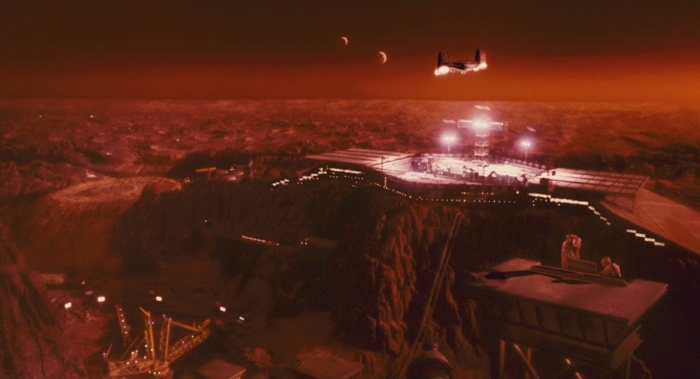 Mars colony - Total Recall 1990 movie image