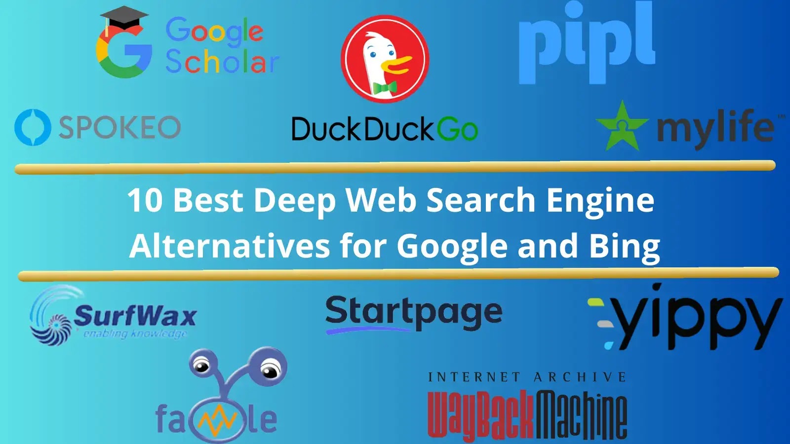 10 Best Deep Web Search Engine alternative to Google for 2024