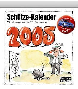 Schütze-Kalender 2005. 22. November bis 20. Dezember