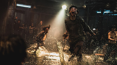 Sequel to 2016 Zombie Suspense Film Train to Busan, Peninsula takes the team back to the island.  The movie is a zombie horror action film with entertainment and heart  The film stars Dong-Won Gang	Jung-hyun Lee Re Lee	 Hae-hyo Kwon Min-Jae Kim Gyo-hwan Koo Do-Yoon Kim Ye-Won Lee