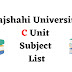 RU C Unit Subject List - BNTW