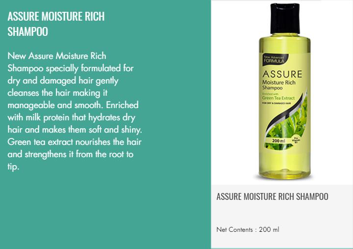 ASSURE MOISTURE RICH SHAMPOO