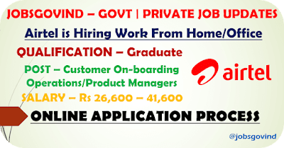 Airtel is Hiring